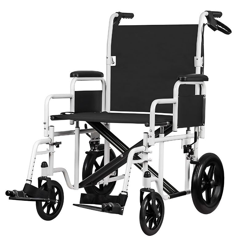 55HD Heavy Duty Attendant Propelled Bariatric Wheelchair by DJMed