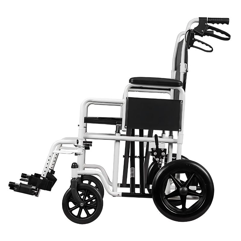 55HD Heavy Duty Attendant Propelled Bariatric Wheelchair by DJMed