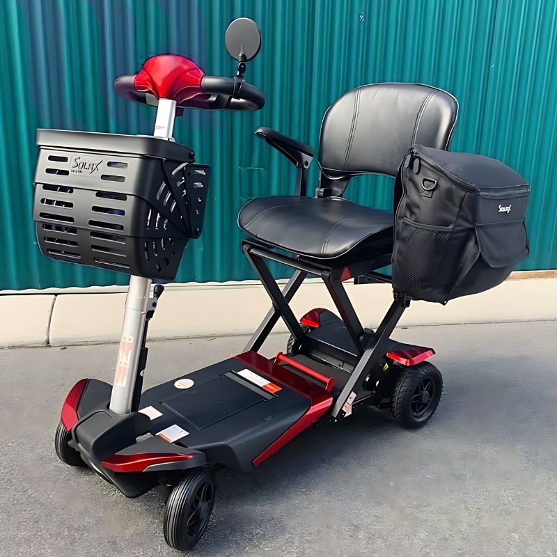 Collapsible Front Basket for Solax Mobility Scooters