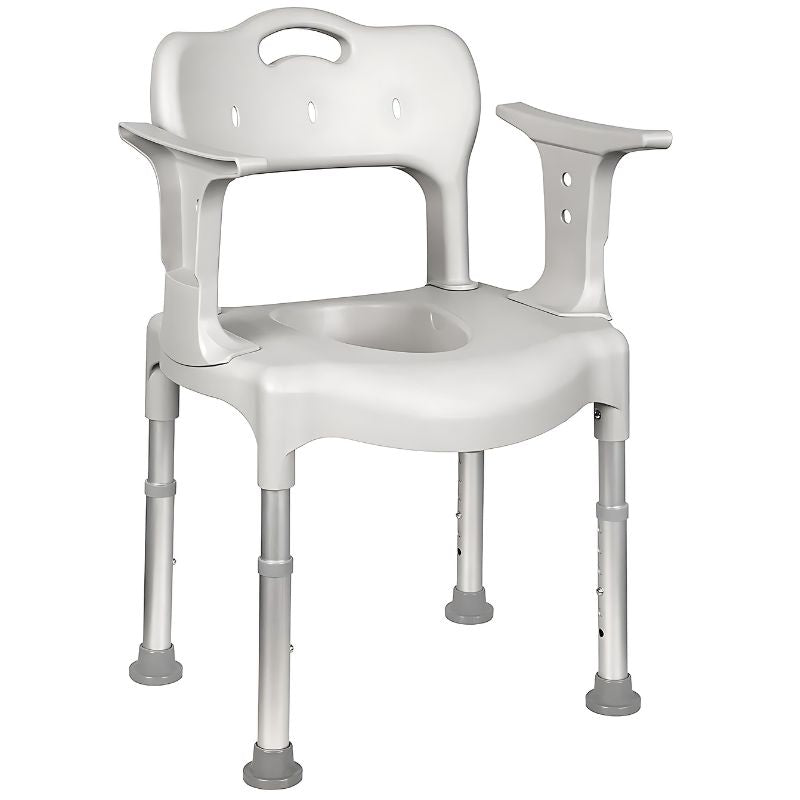 3-in-1 Shower Commode Chair by DJMed