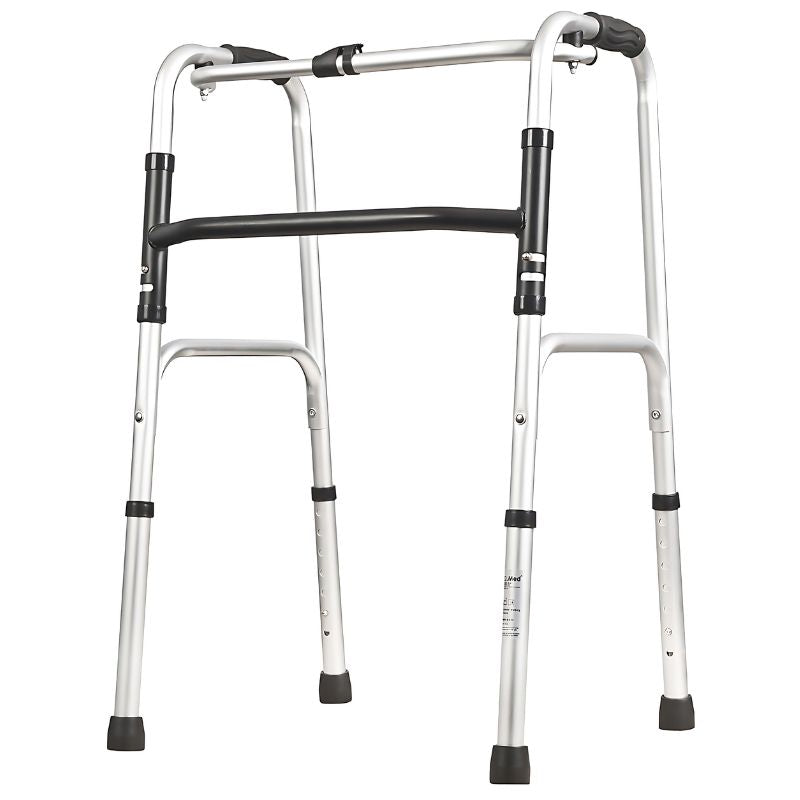 Deluxe Zimmer Frame Walker- Folding Aluminium Walking Frame by DJMed