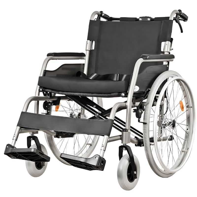 Lifestyle Big & Strong Self-Propelled Folding Bariatric Wheelchair by DJMed