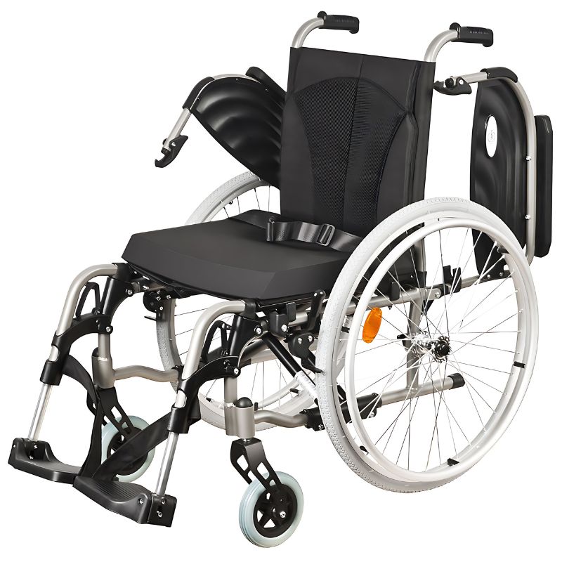 Lifestyle Deluxe Self-Propelled Folding Wheelchair by DJMed