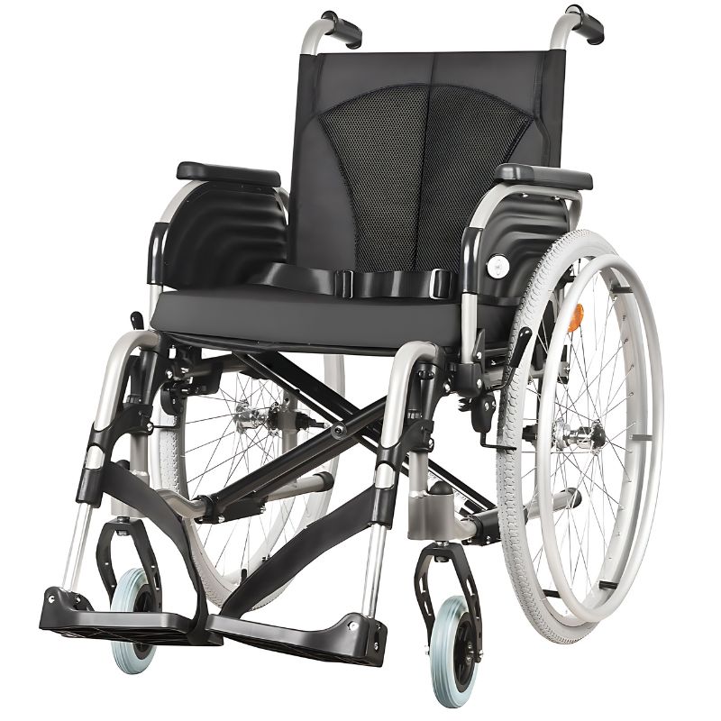 Lifestyle Deluxe Self-Propelled Folding Wheelchair by DJMed