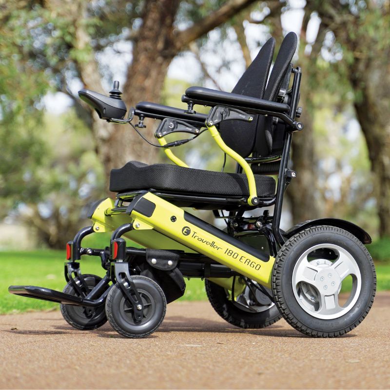 E-Traveller 180 Ergo Electric Folding Powerchair Wheelchair