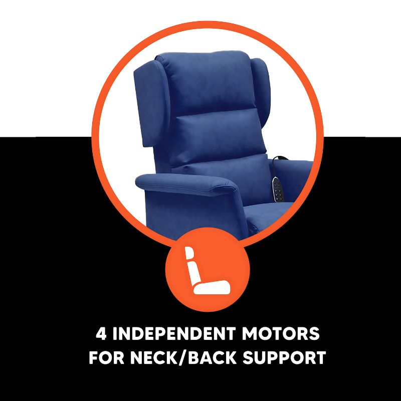 Mio Lumbar Support Chair - Assisted Lift and Recliner Chair