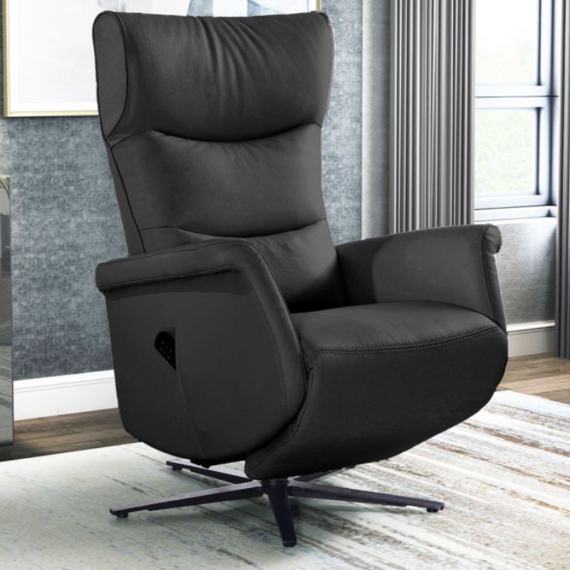 Mio Swivello Italian Leather Lift Chair and Recliner