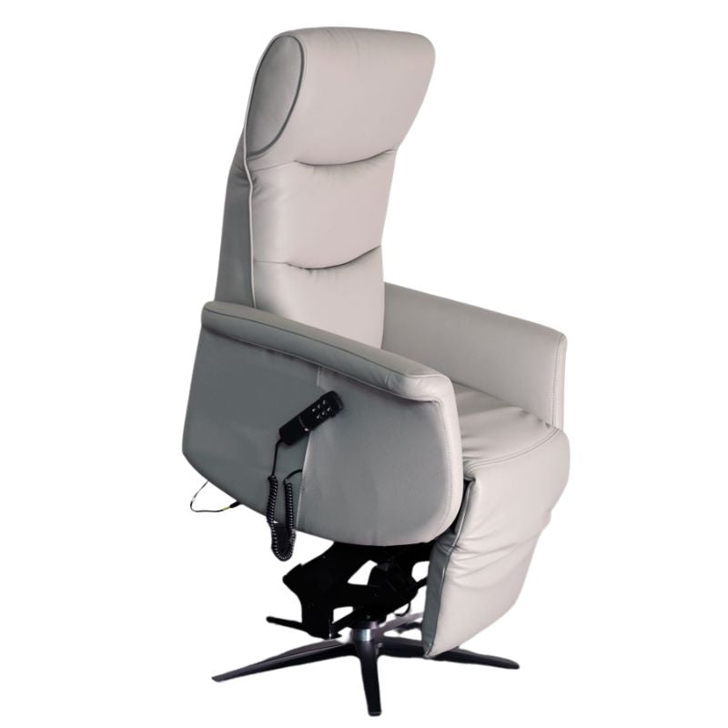 Mio Swivello Italian Leather Lift Chair and Recliner