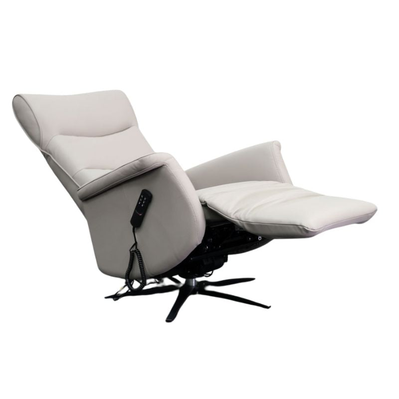 Mio Swivello Italian Leather Lift Chair and Recliner