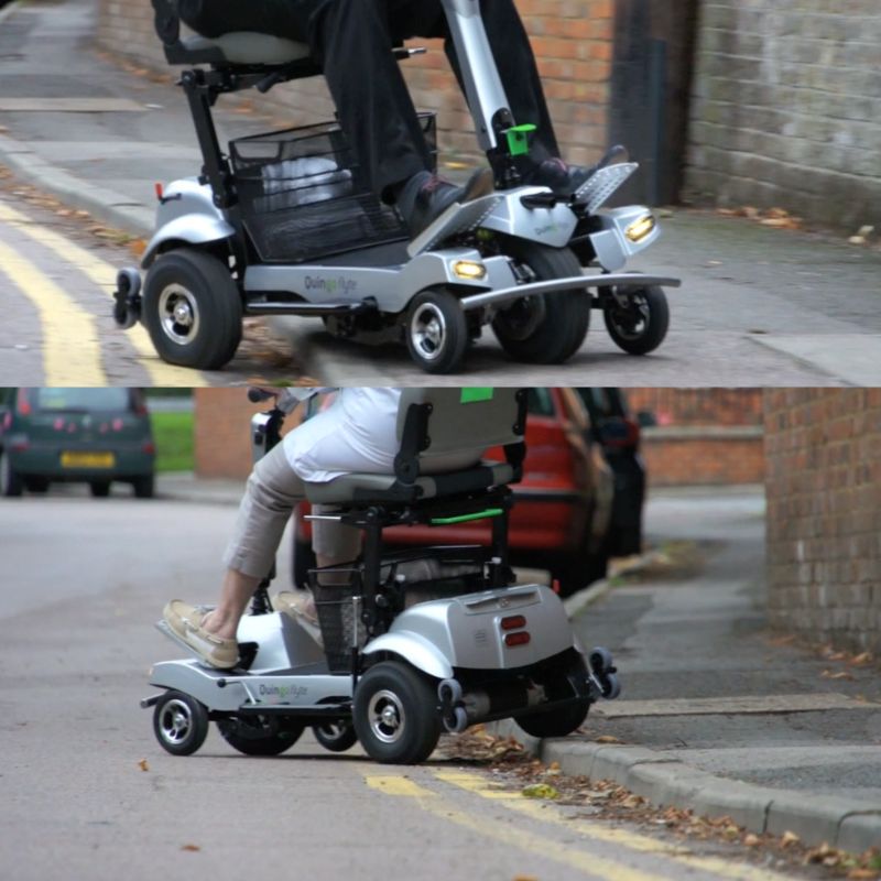 Quingo Flyte Mk2 Mobility Scooter With Self Loading Docking Station