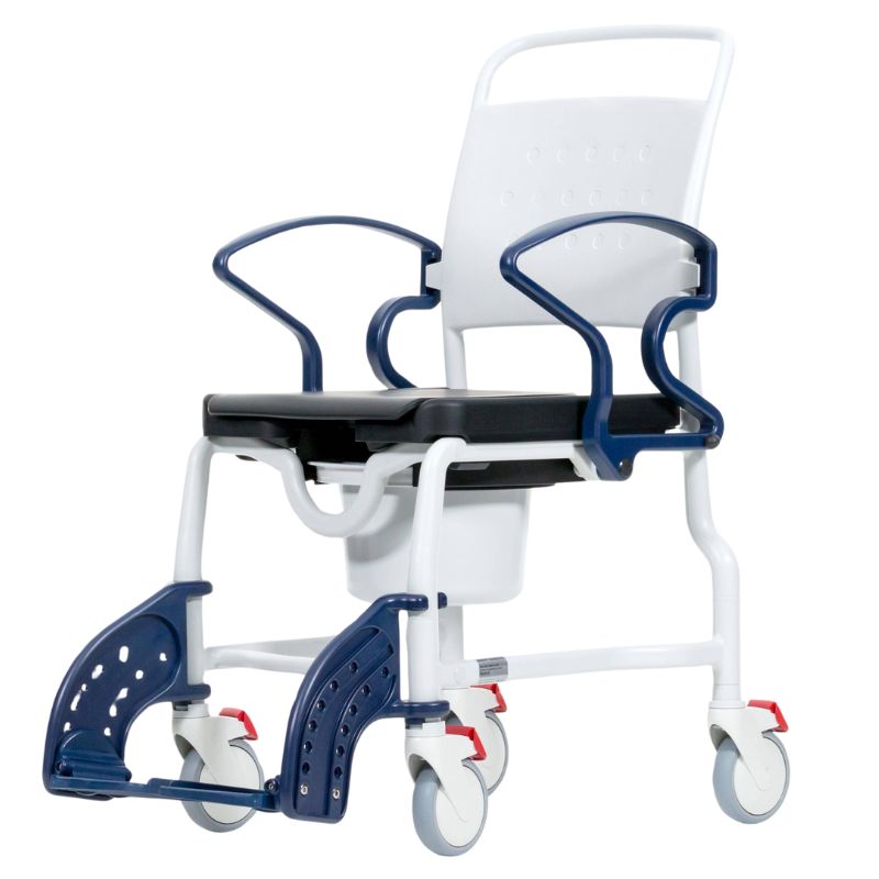 Rebotec Berlin Soft Seat Shower Commode Chair