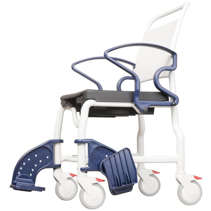 Rebotec Berlin Soft Seat Shower Commode Chair