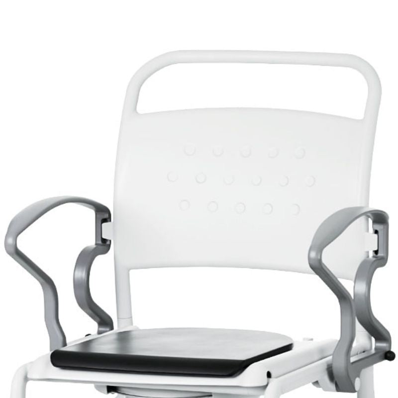 Rebotec Boston Wide Mobile Shower Chair Commode