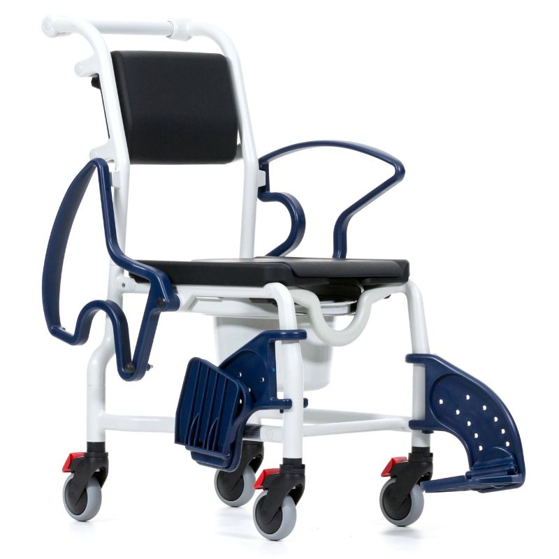 Rebotec Bremen Shower Commode Chair For Teenagers and Small Adults