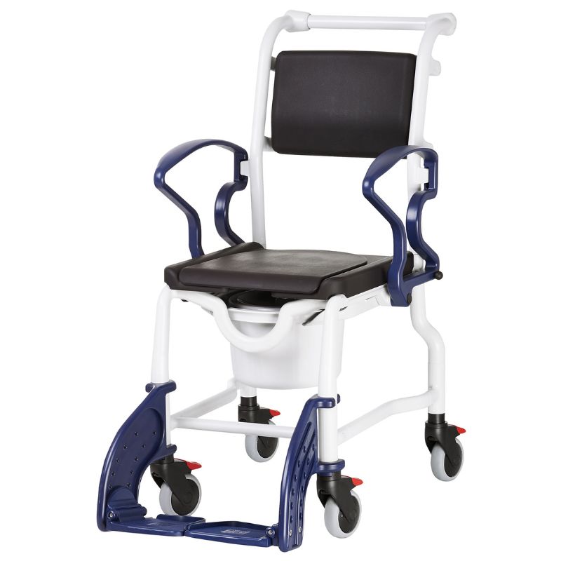 Rebotec Bremen Shower Commode Chair For Teenagers and Small Adults