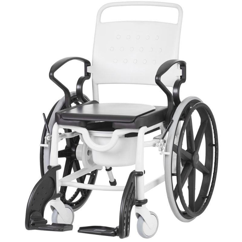 Rebotec Genf Self Propelled Shower Commode Wheelchair