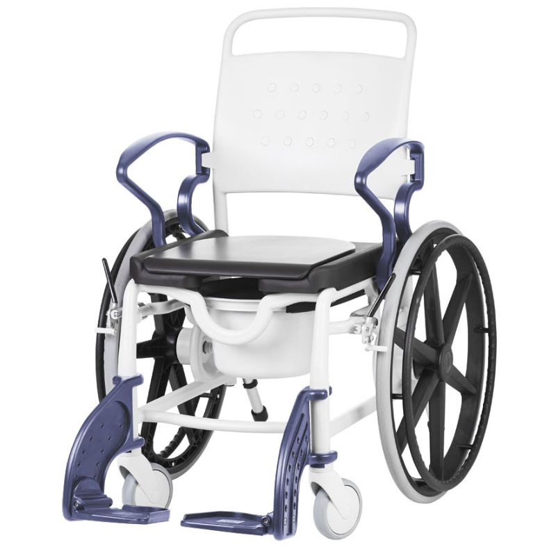 Rebotec Genf Self Propelled Shower Commode Wheelchair