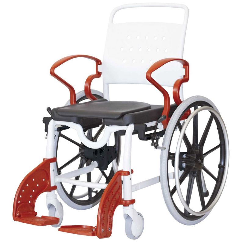 Rebotec Genf Self Propelled Shower Commode Wheelchair