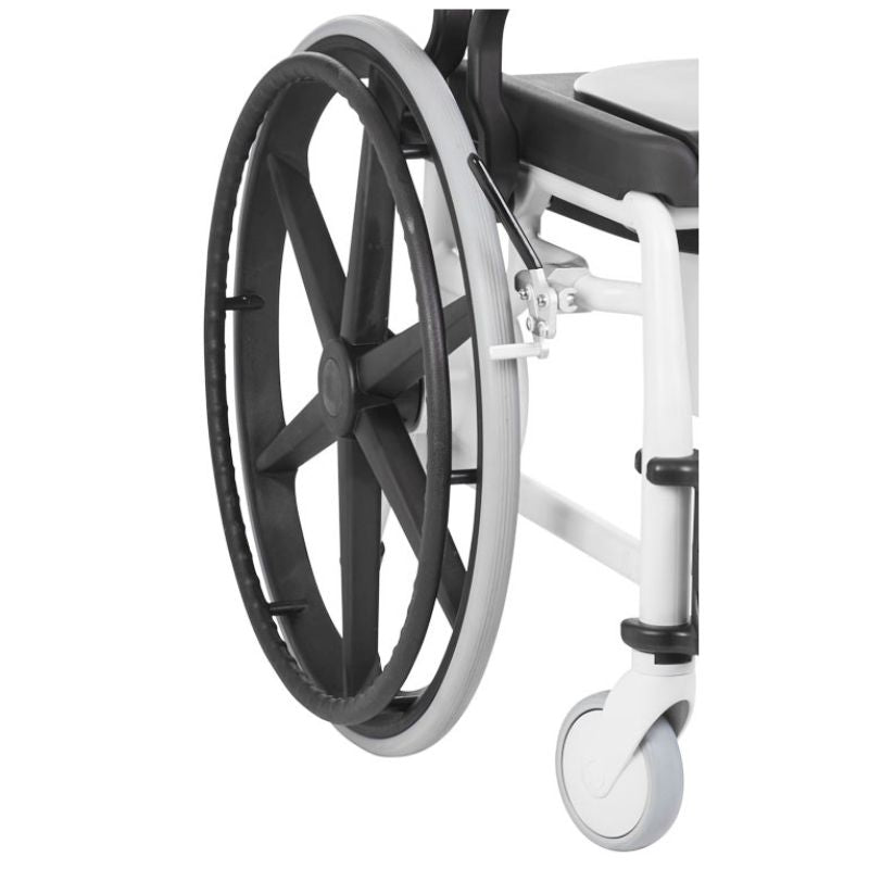 Rebotec Genf Self Propelled Shower Commode Wheelchair