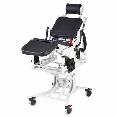 Rebotec Phoenix Multi_Tilt-in-Place and Electric Lift Commode Shower Chair Front- HypaCare.com.au