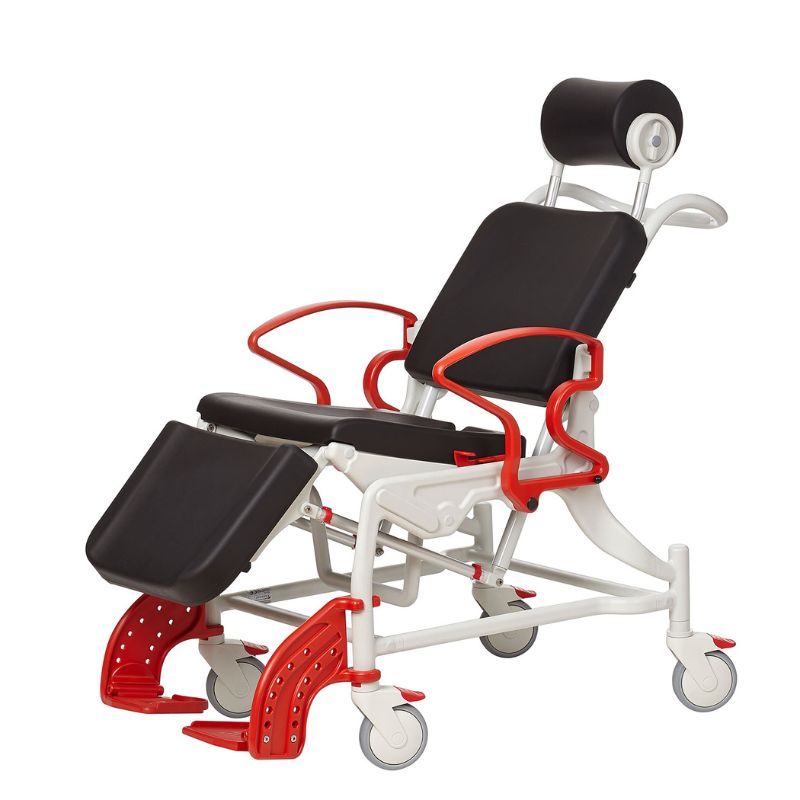 Rebotec Phoenix Tilt in Place Bariatric Shower Commode Chair