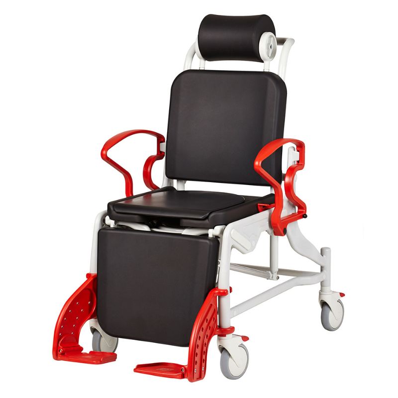 Rebotec Phoenix Tilt in Place Bariatric Shower Commode Chair