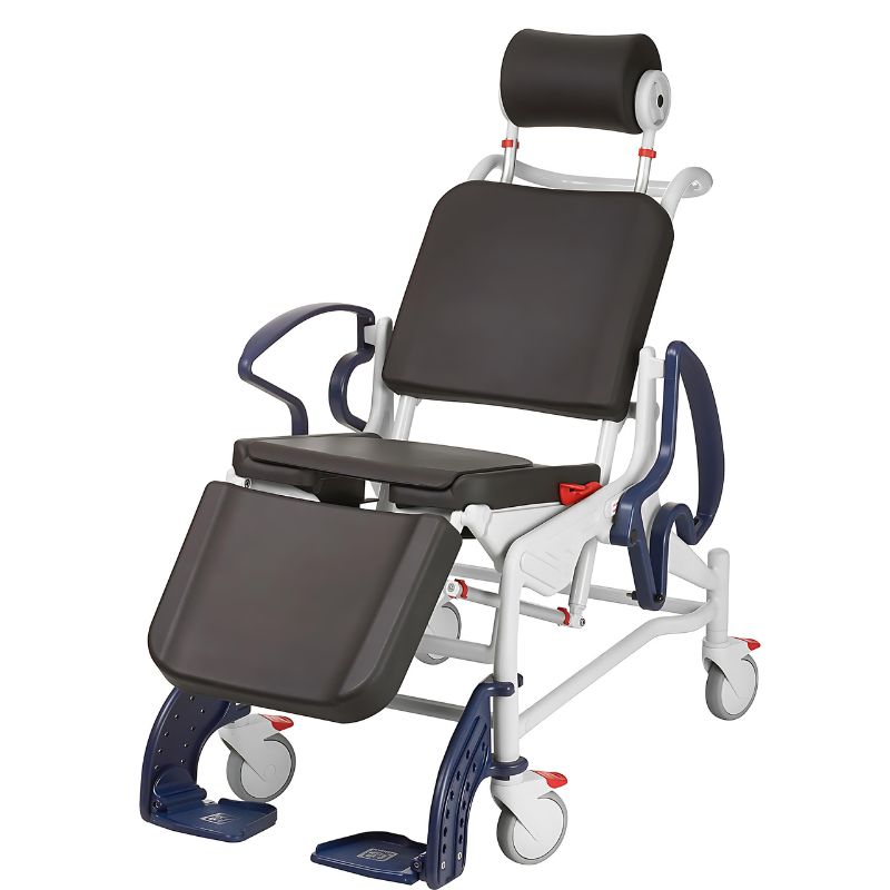 Rebotec Phoenix Tilt in Place Bariatric Shower Commode Chair