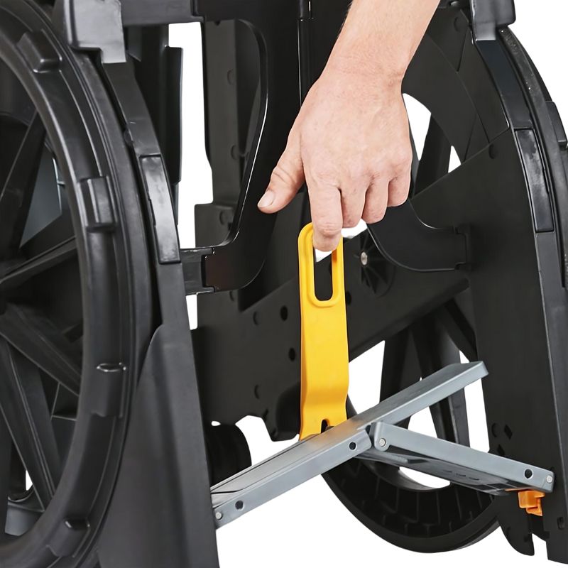 Seatara WheelAble Travel Shower Commode Wheelchair