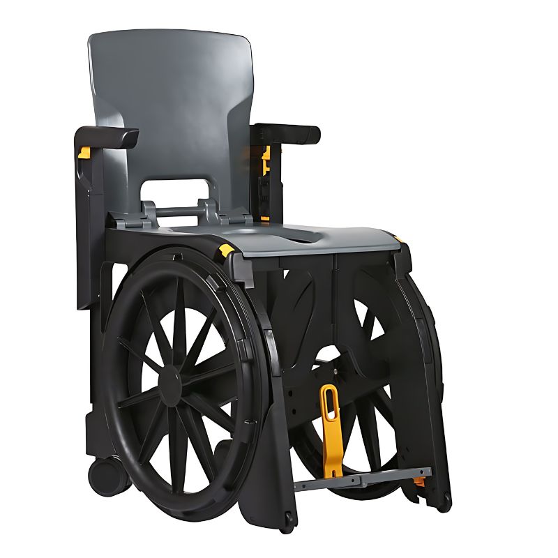 Seatara WheelAble Travel Shower Commode Wheelchair