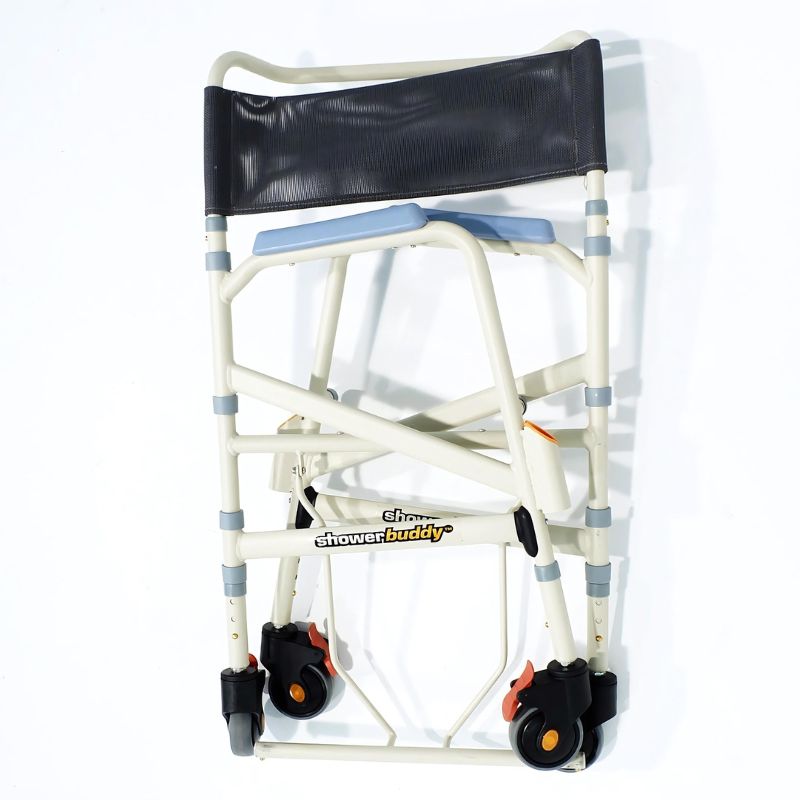 Showerbuddy Eco Traveller-Folding Shower Commode Chair For Travel