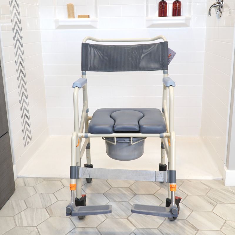 Showerbuddy Eco Traveller-Folding Shower Commode Chair For Travel