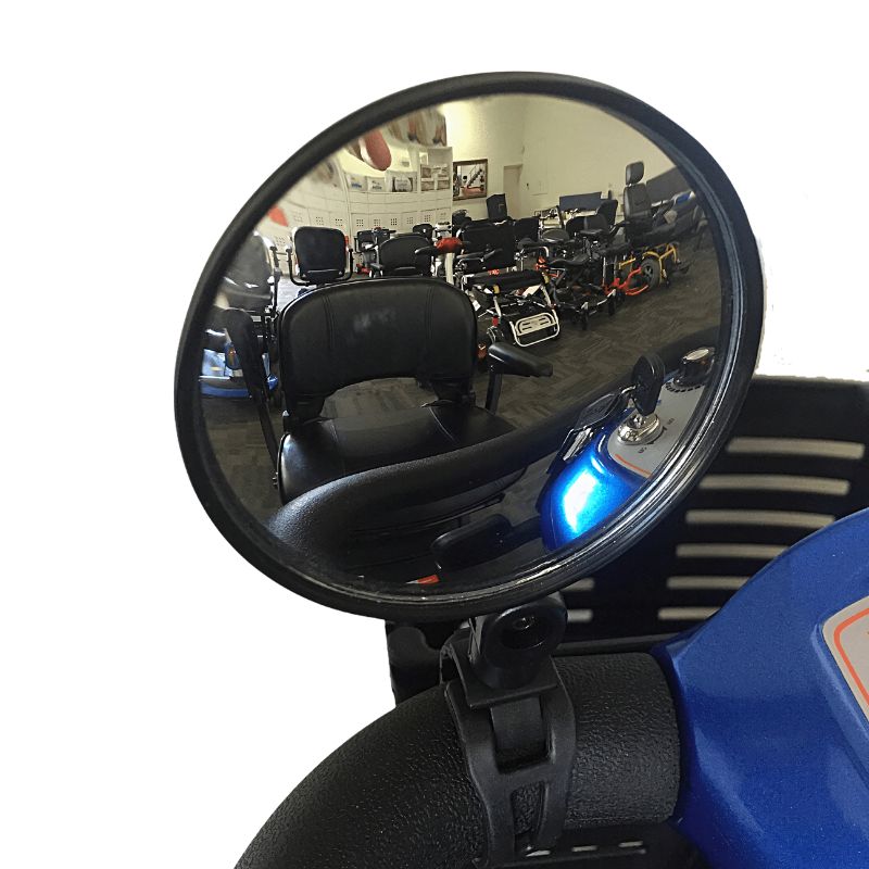 Solax Universal Clip On Mirror For Mobility Scooters With Delta Handlebars