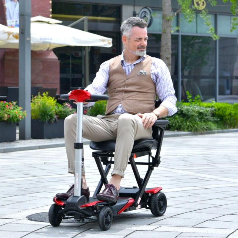 Solax Transformer Soft Tail Automatic Folding Mobility Scooter